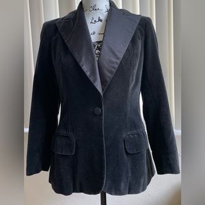 Vintage Evan-Picone Velvet Blazer Size 6 pre owned